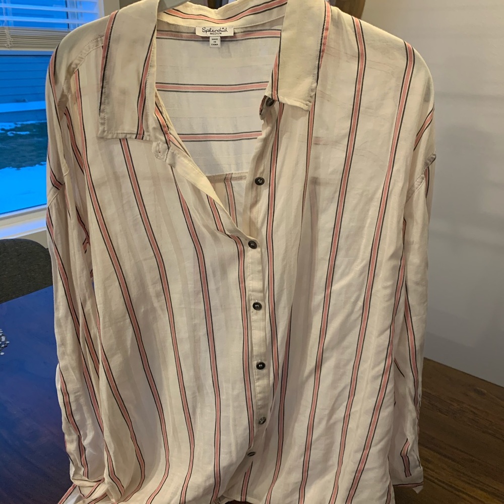 Long tunic style blouse from splendid.  NWOT med